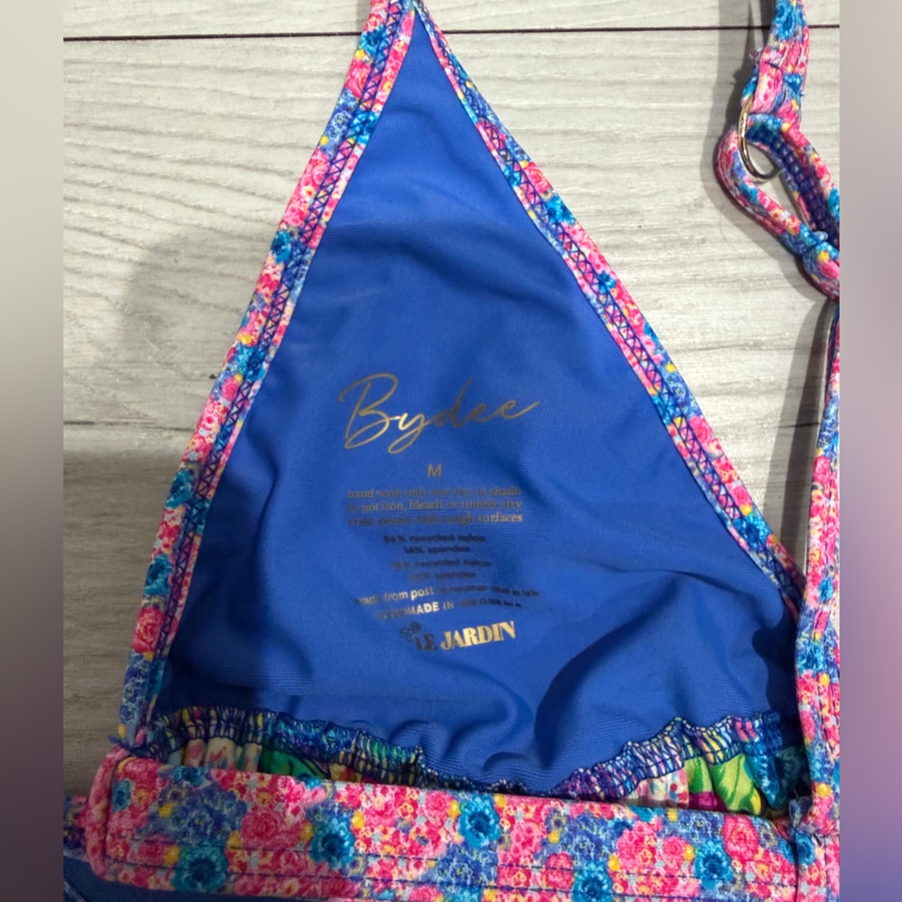 MOVING SALE Bydee Prague Bikini Set in Soleil Top and Bottom Medium - Picture 5 of 6